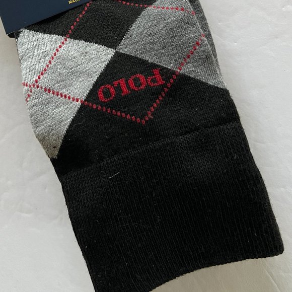 POLO RALPH LAUREN 3 Pairs Men's Dress Socks NIP Size OSFM - Picture 5 of 6